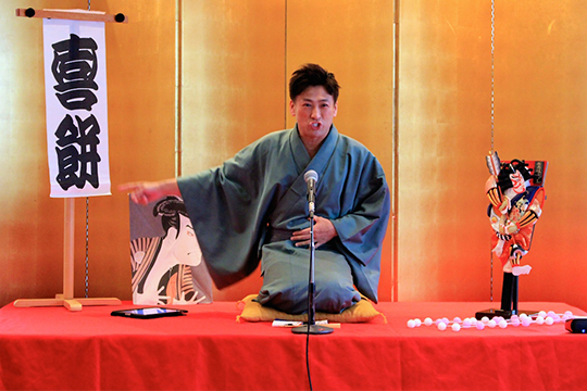 開会セレモニー 英語落語