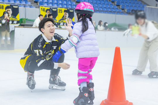 アイスホッケー体験